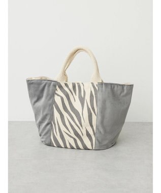 Green Parks ・ｓｏｆｉ　ベロアアニマルプリントトートバッグ