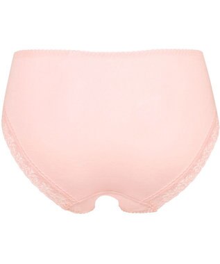 Wing ショーツ KB2060とペア 綿混素材（身生地部） やさしいはきごこち ナチュラルアップブラ はきこみ丈あさめ KF3360 ウイング／ワコール ロマンピンク