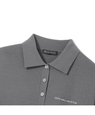 ZERO HALLIBURTON 【セットアップ可能】 ニットポロシャツ ZHG-W5A4c 85138 グレー