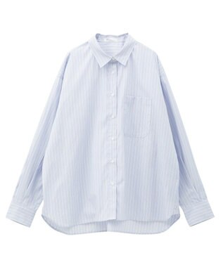CRAFT STANDARD BOUTIQUE レギュラーカラーオーバーサイズシャツ Light Blue