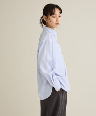 CRAFT STANDARD BOUTIQUE レギュラーカラーオーバーサイズシャツ Light Blue