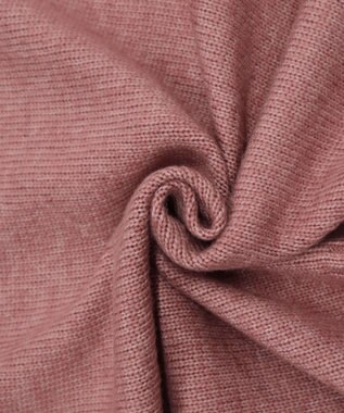 Tiaclasse L 【洗える】モックネックポインテルニットトップス ピンク