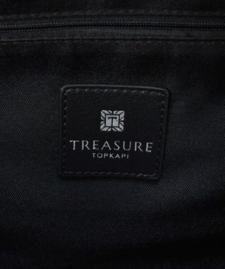 TOPKAPI 【TREASURE TOPKAPI】ナイロン 2way レザーハンドル トートバッグ ブラック