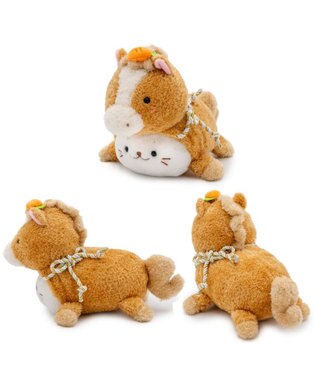 Mother garden しろたん  午年 マスコット 《茶》 単品 茶