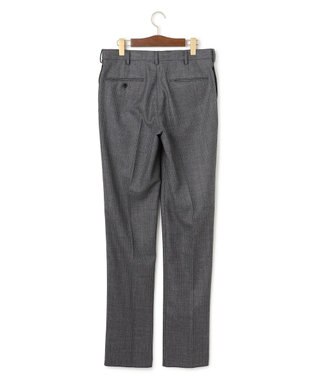 J.PRESS MEN 【定番 / セットアップ対応】マナードシルクホームスパン ガンクラブチェック スラックス ライトグレー系3