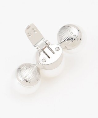 TOCCA 【軽量・撥水・お洗濯可・選べるシュークリップ】steppi×TOCCA BALLET PUMPS パンプス ブラック×パール