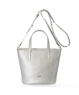 IBIZA フレスクーラ　2WAYバッグ シルバー