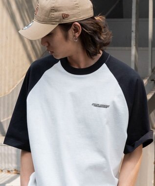 WEGO 【ユニセックス着用ITEM】ラグラングラフィックBIG　T（SS） ブラック