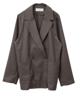 Green Parks ストレッチジャケット Gray Beige