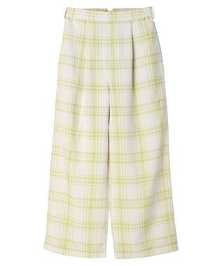 earth music&ecology タックワイドパンツ Check