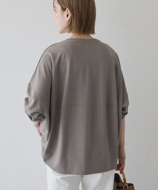 AMERICAN HOLIC コクーンポンチプルオーバー Gray Beige