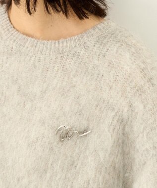 UNFILO モチーフブローチ シルバー