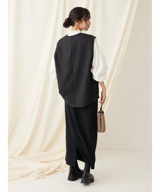 CRAFT STANDARD BOUTIQUE 【イージーケア】Ｖネックベスト Black