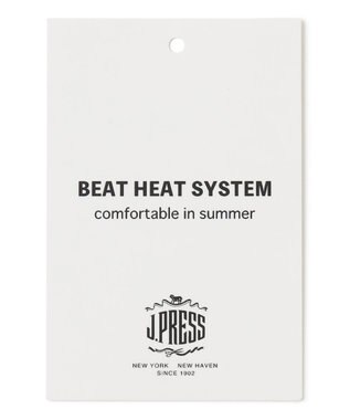 J.PRESS MEN 【新素材 / 高通気性 / 軽量 / イージーケア / 撥水】【BEAT HEAT SYSTEM】半袖シャツ / B.D. サックスブルー系1