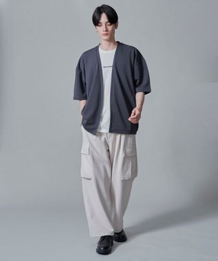 WEGO 【２点SET】アンサンブルカーディガン（5S） ブラック中濃色