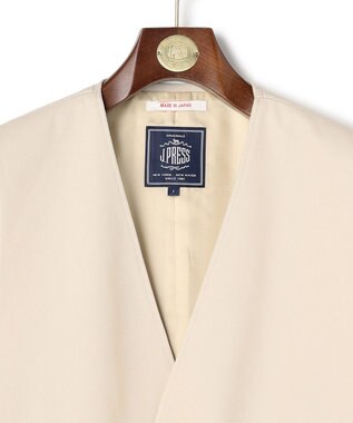 J.PRESS MEN 【J.PRESS ORIGINALS】Cotton Polyester Drill Over Odd Vest / Japan Made ベージュ系