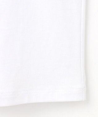 23区 S 【UVカット/洗える】CA ME PLAIT ロゴTシャツ オフ×ゴールド