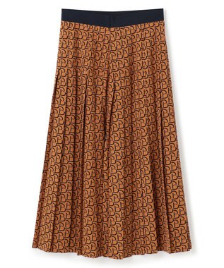 BEIGE， MONT THABOR / ロゴスカート Tan×Navy