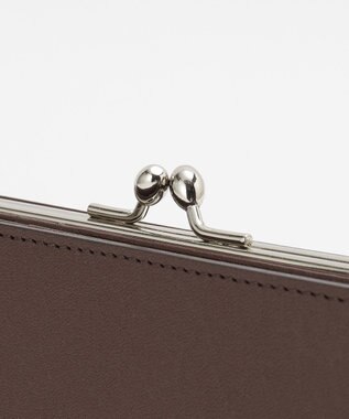 russet がま口折財布(SO-446) D.Brown