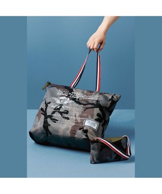  【ファブリック】デービス/オリタタミバッグL