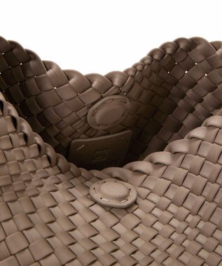 TOPKAPI 【TREASURE TOPKAPI】ネオプレン イントレチャート ワンハンドル ショルダー バッグ グレージュ