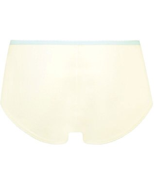 Wing ジュニア ショーツ Wing Teen おしりにくいこみにくい ズレ上がりにくい(裾) 綿混素材(身生地部) 【non!PKパンツ】 はきこみ丈あさめ RJ3305 ウイング／ワコール クリーム