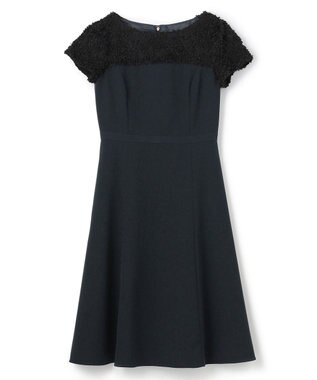 TOCCA 【00サイズあり・洗える】FLY FRERRY ドレス ネイビー×ブラック