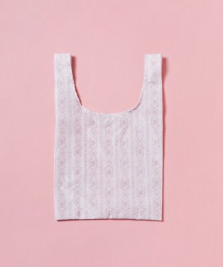 Maison de FLEUR トワルドジュイ調プリントエコバッグ Grayish Pink