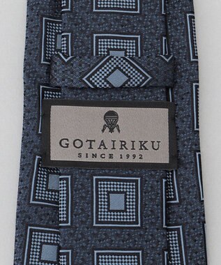 GOTAIRIKU GOTAIRIKU別注【日本製】シルク ネクタイ_総柄 サックスブルー系8