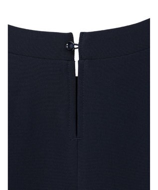 Green Parks 洗える袖レースワンピース Navy