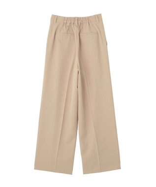 Green Parks アシメウエストタックパンツ Beige