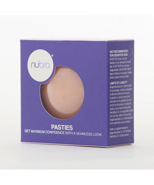 BRADELIS New York 【NuBra / バストトップ用】ヌーブラX・ニップルカバー 擦れ防止 繰り返し使用可能 ヌード