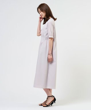 J.PRESS LADIES S 【WEB限定カラーあり】アキハ BREEZE COOL ワンピース 【WEB限定】グレージュ系