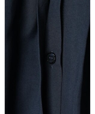 Green Parks ＢＰ　ケア楽　ポイント釦ブラウス Navy