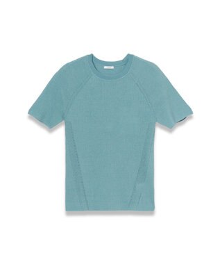 JOSEPH シアークレープ　ショートスリーブニット Chambray