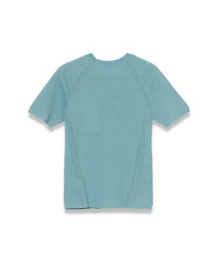 JOSEPH シアークレープ　ショートスリーブニット Chambray