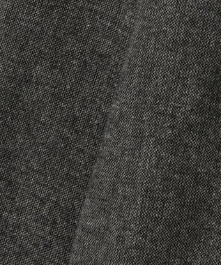 ANY SIS ホームスパンワイドクロップド パンツ チャコールグレー