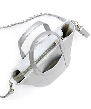 IBIZA フレスクーラ　2WAYバッグ シルバー