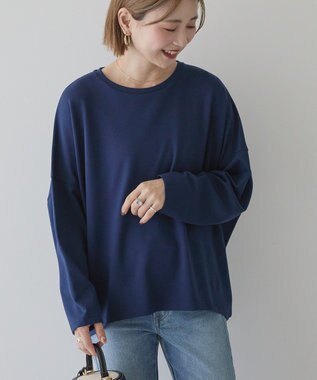 AMERICAN HOLIC コクーンポンチプルオーバー Navy