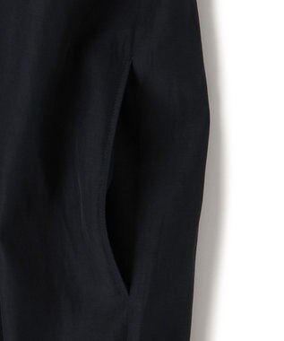 ICB 【WEB限定・洗える】 バンドカラーワンピース ブラック系