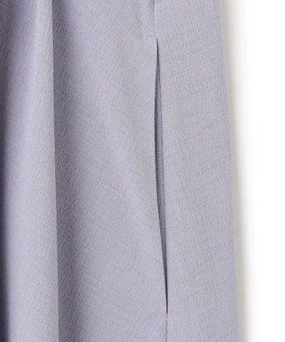 ICB 【ASUMI・MANAMIコラボ 丈が選べる】タックデザインワンピース サックス系