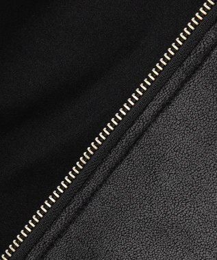 ANY 【手洗い可】マシュマロコーティングブルゾン ブラック