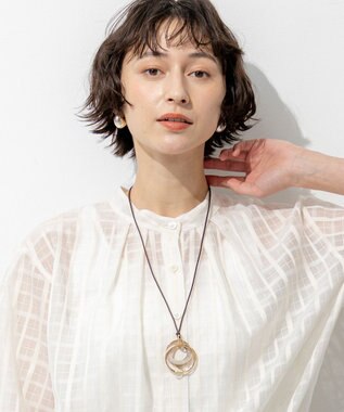 23区 リングシェル ネックレス