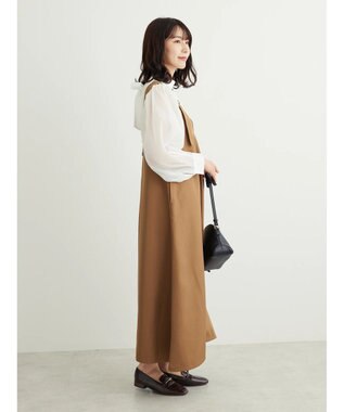 Green Parks ・ＥＬＥＮＣＡＲＥ　ＤＵＥ　Ｖネックジャンスカ Beige