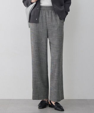 ICB 【先行予約】ライトスラブツイード ワイドパンツ