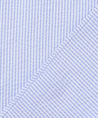 J.PRESS MEN 【新素材 / 高通気性 / 軽量 / イージーケア / 撥水】【BEAT HEAT SYSTEM】半袖シャツ / B.D. サックスブルー系1