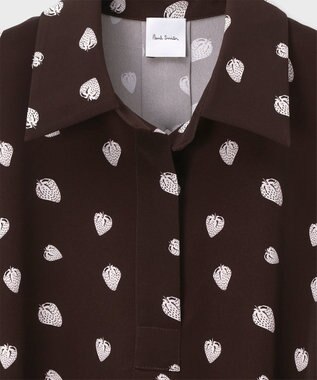Paul Smith Graphic Strawberry ワンピース ブラウン