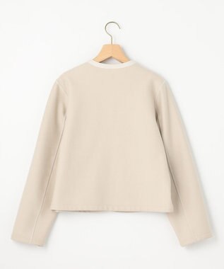 組曲 S 【2WAY・WEB限定】バックベロア リバーシブルジャケット ベージュ系