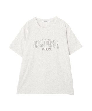 AMERICAN HOLIC 【マルチ機能】カレッジロゴＴシャツ Gray Mixture