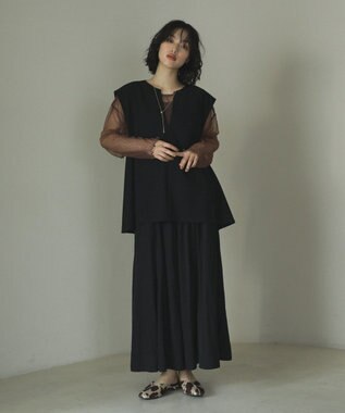 Green Parks シアークラッシュプルオーバー Brown